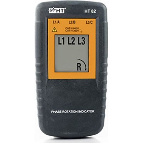 HT Instruments HT82 Drehfeldmessgerät CAT III 600 V LCD (1/2)