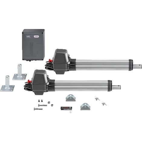 Kit Automazione Cancello Due Ante SOMMER TWIST 200 E ANTRACITE YS15108-00001 (ex YS11521-00028)