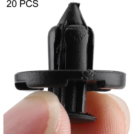 Fixations clips pare-boue intérieur pour Nissan Xterra Versa Sentra Maxima, kit de 20 pièces, attaches de protection en plastique robuste. (1/5)