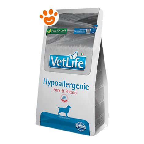 Farmina Dog Vet Hypoallergenic Maiale e Patate - Farmina Dog Vet Hypoallergenic Maiale e Patate - Sacco Da 12 Kg