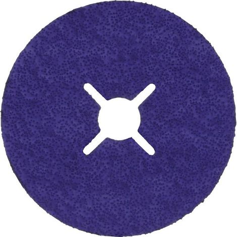 Disque en fibres Cubitron™ 3 1187C D. 125 mm granulation 36+ acier inoxydable grain formé avec précision