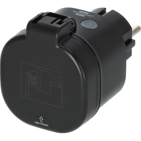 Brennenstuhl Connect WiFi Steckdose WA 3600 XS03 schwarz IP44 - 1294860100