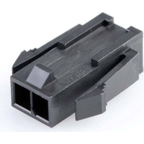 Molex Buchsengehäuse-Kabel Polzahl Gesamt 2 Rastermaß: 3 mm 436400200 1 St. Bag