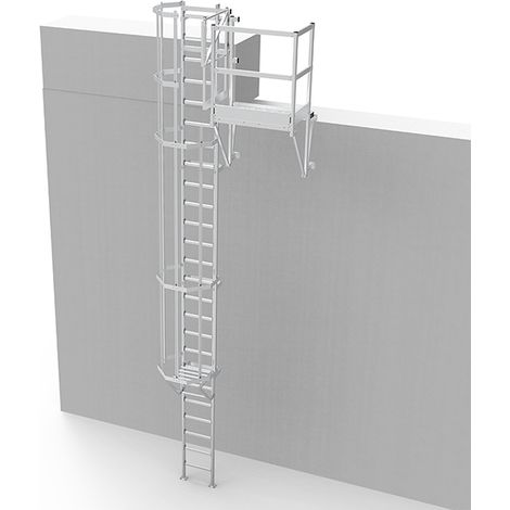 Scala a gabbia - Altezza raggiungibile 2.50 à 2.80m - CS28-CPSL60-CVAP