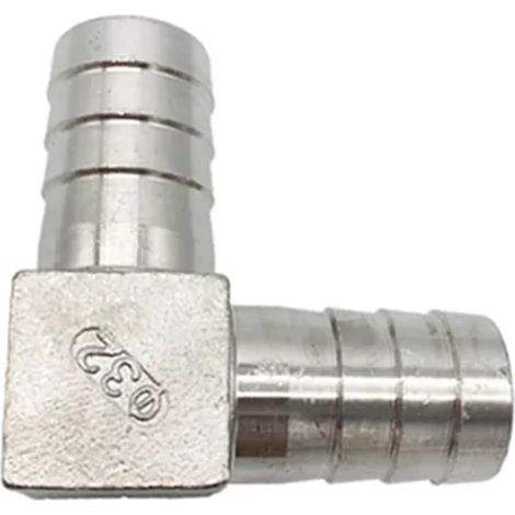 Raccords de tuyaux cannelés en acier inoxydable 304 type T, Y et L, 6 mm à 40 mm, 3 ou 4 voies(Y,40mm) Large 14mm (1/2)