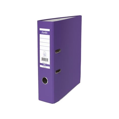 Archivador de palanca SALVEQUICK A4, morado: espacioso y duradero
