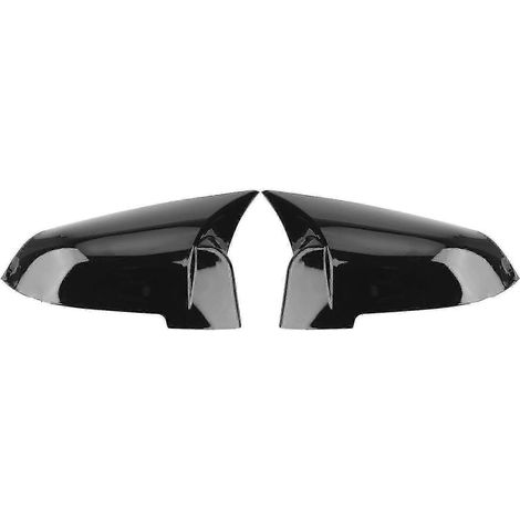 Coques de rétroviseurs latéraux compatibles avec les modèles F10, F11 et F18 (modèles 2014-2017), noir brillant. (1/5)