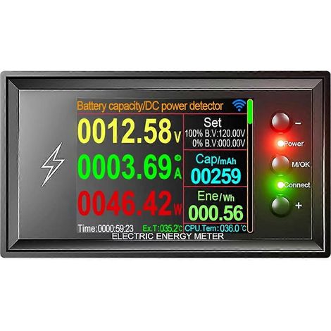 Tuya 100A WiFi Smart Lithium-Batteriekapazitätstester (1/5)