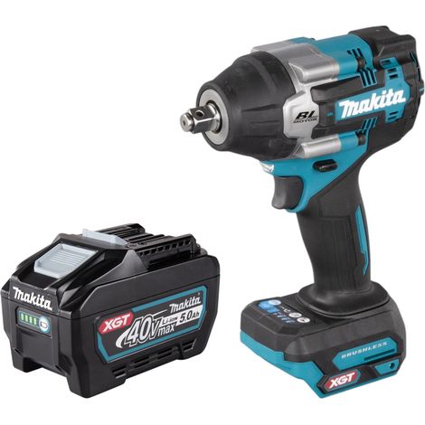 Llave de impacto sin cable Makita TW 007 GT1 40 V máx. 760 Nm 1/2'' sin escobillas + 1x batería recargable 5,0 Ah - sin cargador (1/5)