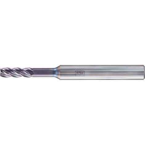 PFERD VHM Eckfräser lang 4 Schneiden Ø 4 mm 45° Fase TiAlN Schaft HA Universal Line Schruppen Schlichten Nuten (1/5)