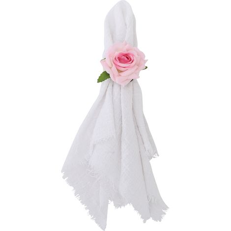 Serviette en tissu élégante, douce et résistante, idéale pour la maison, les dîners, les hôtels et les événements professionnels. (1/5)