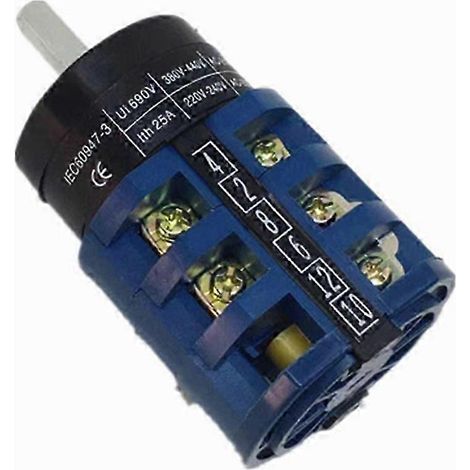 Interrupteur marche avant/arrière dédié 220 V 25 A 5,5 W compatible avec les machines de démontage de pneus UNITE. (1/5)