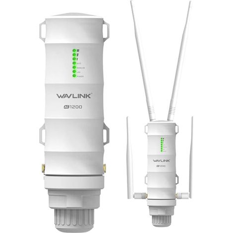 AC1200 - Point d’accès extérieur sans fil, WLAN - 60 mètres Poe - Résistant aux intempéries - WLAN AP, double bande 5 G + 2,4 G - WLAN (572HG3)