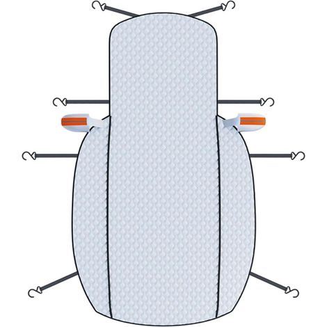 Housse De Voiture pour Neige - Écran De Protection Pliable  Couvre-Pare-Brise Anti-Givre - pour l'hiver Camion Fourgon Voyage Intimité (1/5)