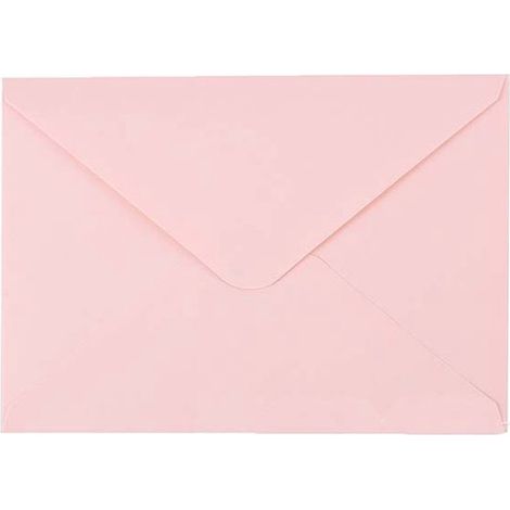 100 buste (13,5 x 18,5 cm) per partecipazioni di nozze, biglietti di Natale, inviti in acrilico e foto, rosa (1/5)