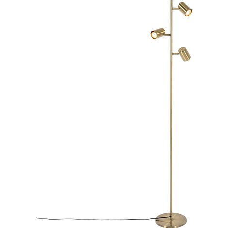 QAZQA jeana - Lampadaire - 3 lumière - H 150 cm - Bronze - Moderne - éclairage intérieur - Salon I Chambre I Cuisine I Salle à manger