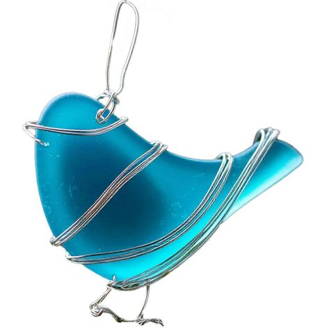 Acrylique figurine Seagull, côtier Noël plage thème décoration pour oiseau Watchers cadeau,F (1/5)