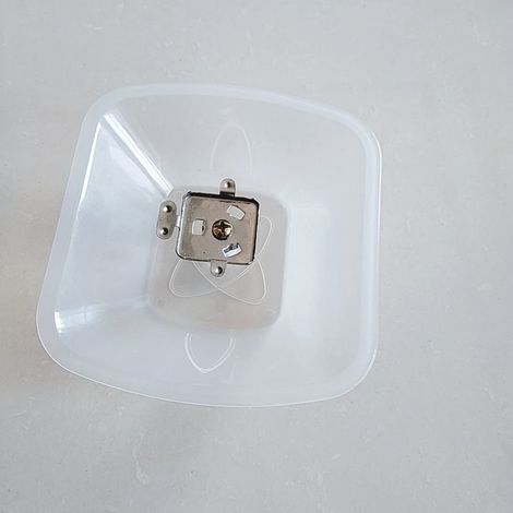 Bol A Huile - Pour Hotte De Cuisine - Capacité Élevée 13.5 X 13.5 X 4 Cm - En Plastique - Lot De 4 (1/4)