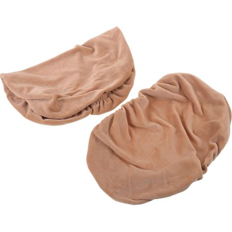 2 Pièces Couvercle de Réservoir de Toilette en Polyester, Lavable, (1/5)