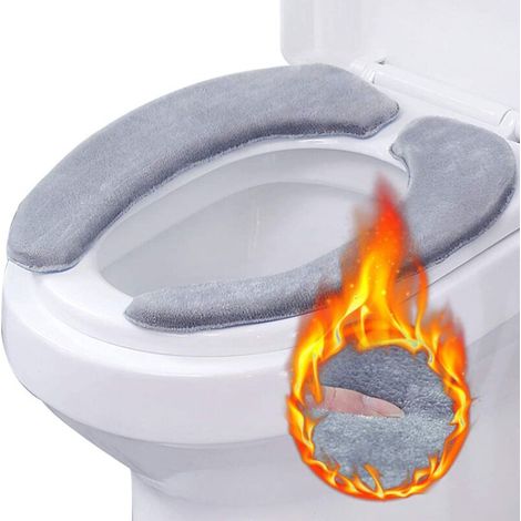 Coussin De Siège De Toilette Rembourré Pour Siège De Toilette Adulte Rembourré Chaud Grand (1/5)