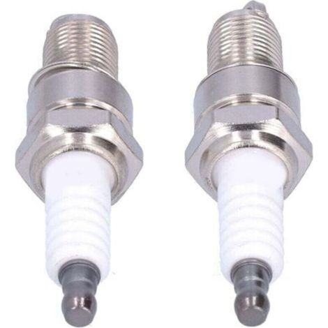 Lot de 2 bougies d'allumage F6RTC pour MTD 95110292 75110292 Torch Engine 131039 Tondeuse à gazon.. (1/4)