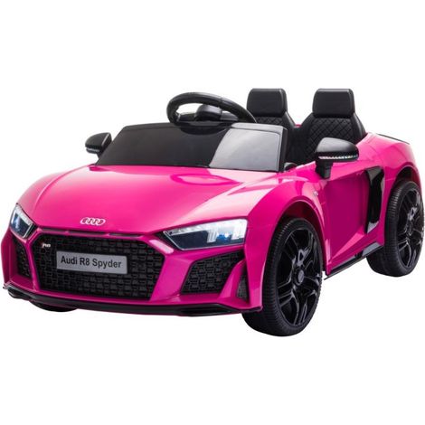 Latest 2020 Model Licensed Audi R8 Spyder 12V Children’s Ride On Car - Pink