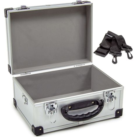 Wolf 320mm Silver Aluminium Storage Case (1/5)