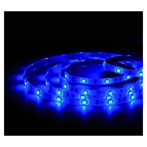 Rolle 5M LED SMD2835 (6W) Blau IP20 24V im Blister GSC 204030005 (1/2)