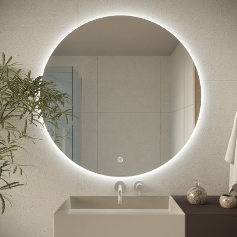 LOMAZOO Miroir de salle de bain, DALLAS 80 cm