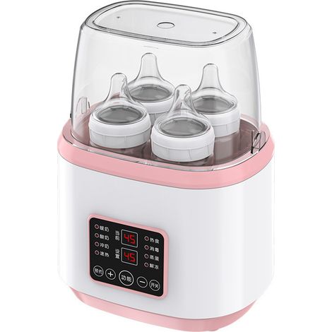 Chauffe-biberon automatique avec télécommande et température constante, sécheur pour biberons, prise UE (1/5)