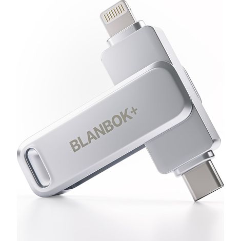 Certifiée MFi Clé USB C 256 Go, USB C Photo Stick, Cle USB iPhone Stockage Externe,Memoire Externe pour iPhone/iPad/Smartphone/PC (1/5)