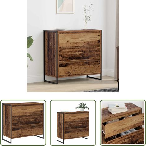 Buffet industriel - Buffet Bois Ancien 79 x 36 x 75.5 cm Bois d'ingénierie (1/5)