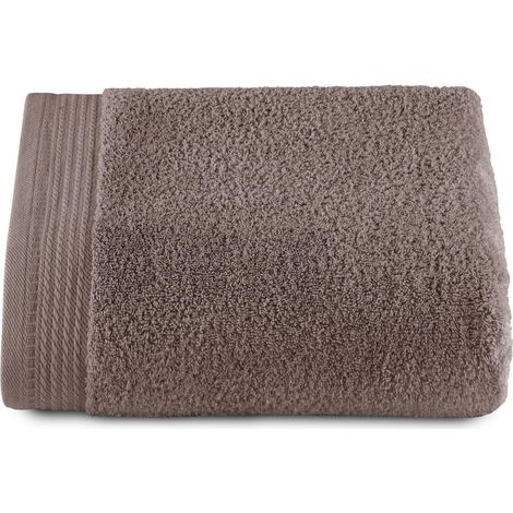 Grandes Serviettes de Bain - Serviettes de Bain - 1 Serviettes de Douche - 70x140 cm - 100% Coton - 600 Grammes - Vison (1/5)