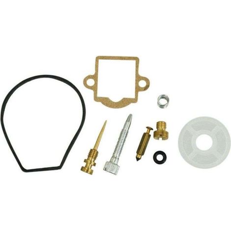 Nécessaire de réparation carburateur dellorto SHA (joint + crépine + gicleur + pointeau + vis) moto tracteur scooter mobylette