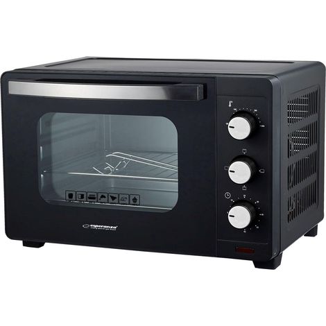 Esperanza EKO008N mini forno elettrico nero 20 litri (1/2)