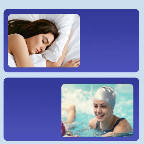 Bouchons d'oreilles en silicone souple, étanches, pour la natation, la réduction du bruit et le sommeil (7e génération, gris). Protection auditive idéale pour dormir et dormir en dortoir. (1/5)