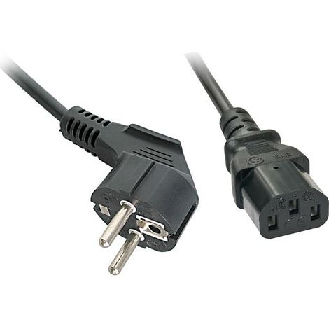 Cable de alimentación Lindy Schuko a C13 de 0,7 m, sin plomo, 30334