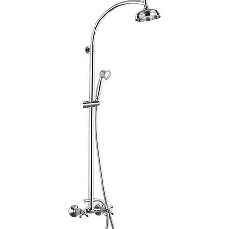 Set doccia serie Liberty con soffione a campana retro