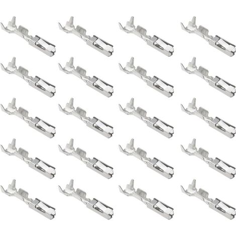 50pcs Crimp Contacts for Micro-Timer N90764701 Compatible with VW Repair Terminals Wiring Crimping Pins 0.50mm² - 0.75mm² Model 33-0177 (1/5)
