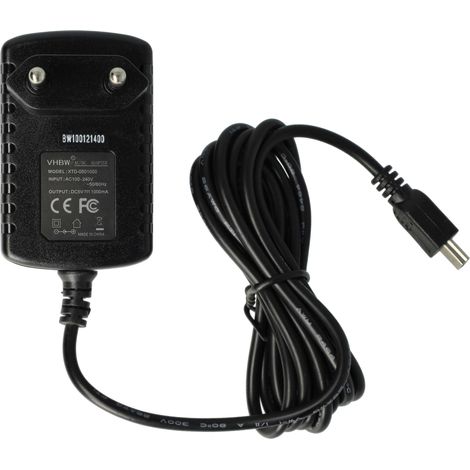 vhbw Ladegerät 110-220V kompatibel mit Motorola Krzr K1, E770V, Krzr K3, E680, Maxx V6, Razr V3, Mpx200, RazR V3i, A780, Pebl U6 Handy, Telefon (1/5)