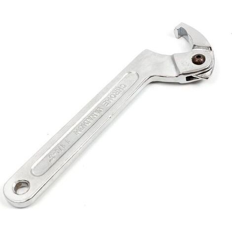 Llave de pasador articulada ajustable para tuercas ranuradas de 32-76 mm (1/5)