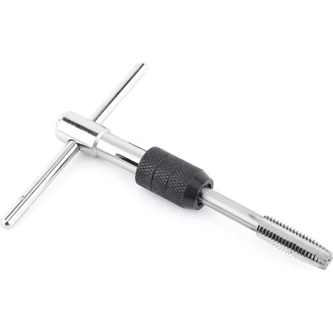Kit de taraudage manuel 6 pièces comprenant taraud et clé en T (1/5)