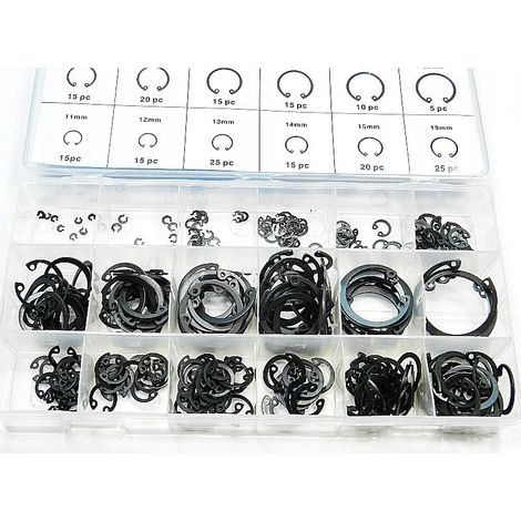 Otros herramientas Geko circlip assortment 300 piezas 3-32 mm