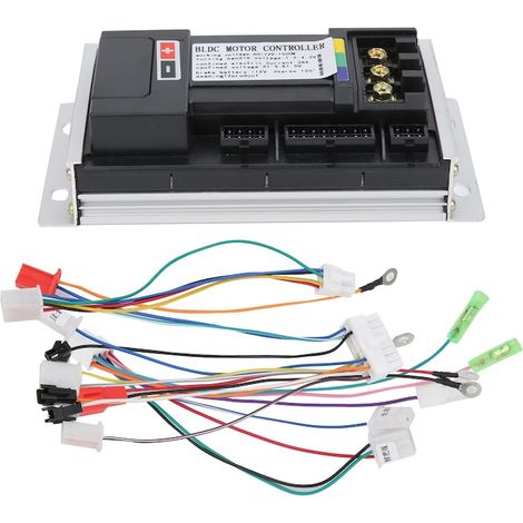 Contrôleur pour scooter électrique 60V-72V, boîtier en aluminium coulé, module de commande moteur et régulation de vitesse (1/5)