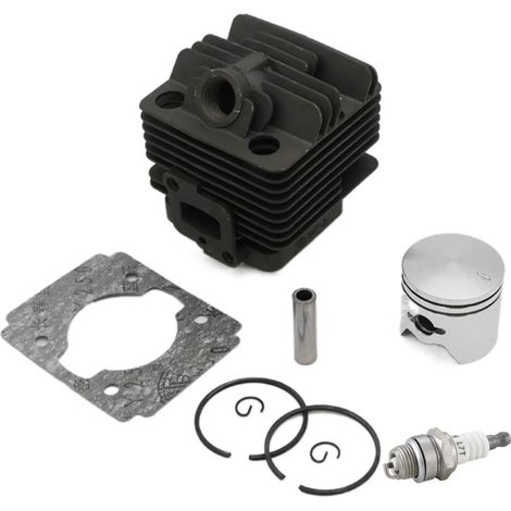 Kit piston-cylindre 34 mm compatible avec débroussailleuse TL26 CG260 1E34F 26 cm³, coupe-bordures et taille-haies - Pièces détachées (1/5)