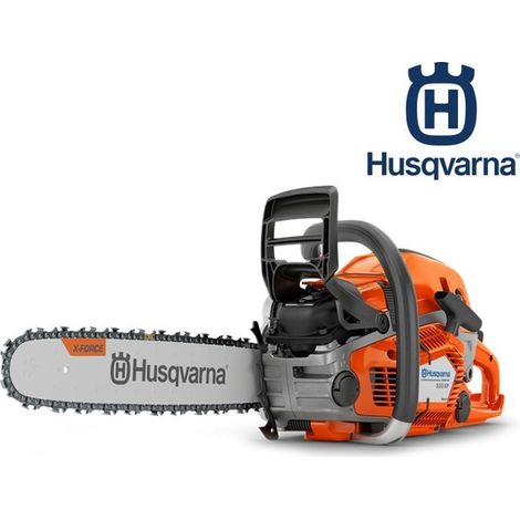 Husqvarna – Tronçonneuse thermique 550XP Mark II – Longueur guide 45cm – Cylindrée 50.1cm³ – Moteur X-Torq pour faible consommation (1/10)