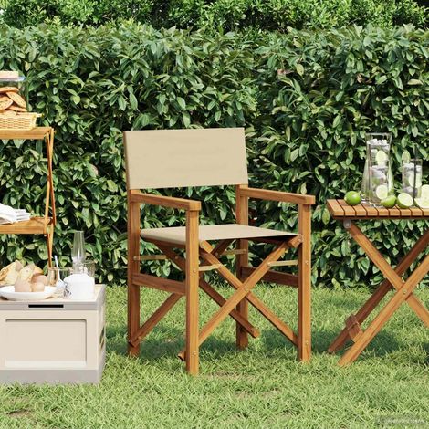 vidaXL Sedia da pranzo Marrone e Beige 56 x 54 x 87 cm