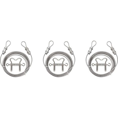 CCYKXA3X Corde à Vêtements Coupe-Vent Portable avec Système de Fixation de Câble en Acier Inoxydable Corde à Linge Multifonctionnelle et Résistante (1/5)