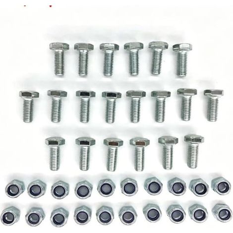Lot de 20 boulons de cisaillement pour moteur 95701-06016-00 très résistants Acier robuste, fixation sécurisée, convient aux modèles de moteur, lot de 20, qualité industrielle (1/5)