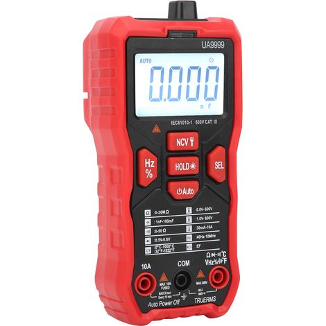Multimètre Numérique UA9999 Haute Précision Testeur Tension Courant AC DC Capacité Résistance (1/5)